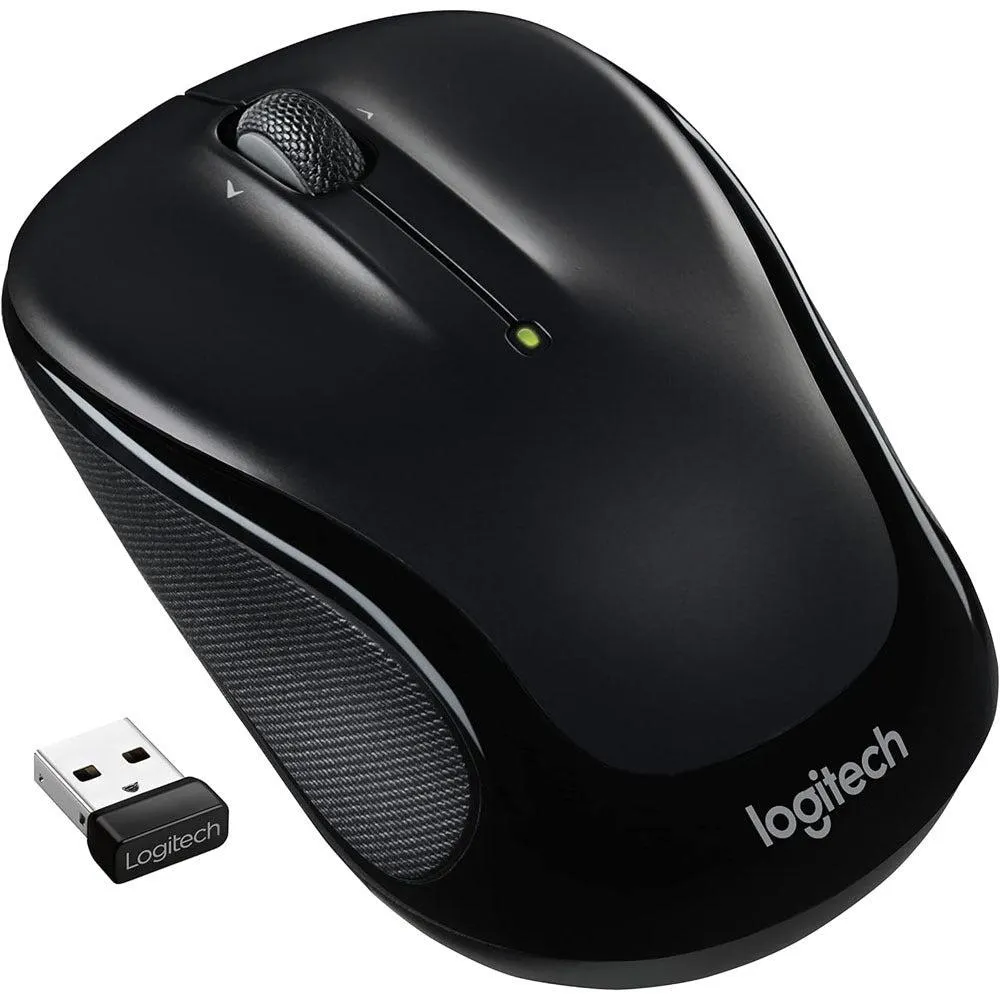 Logitech - Souris sans fil M325S 2,4 GHz avec récepteur USB - Noir