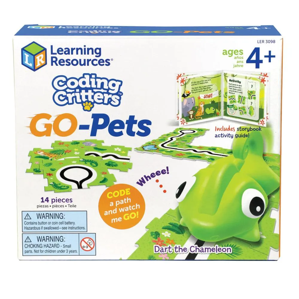 Learning Resources - Codage Critters™ Go-Pets, Dart le caméléon