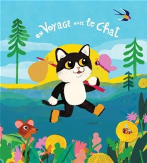Le Voyage de Petit Chat : Un livre à toucher sur les animaux du monde