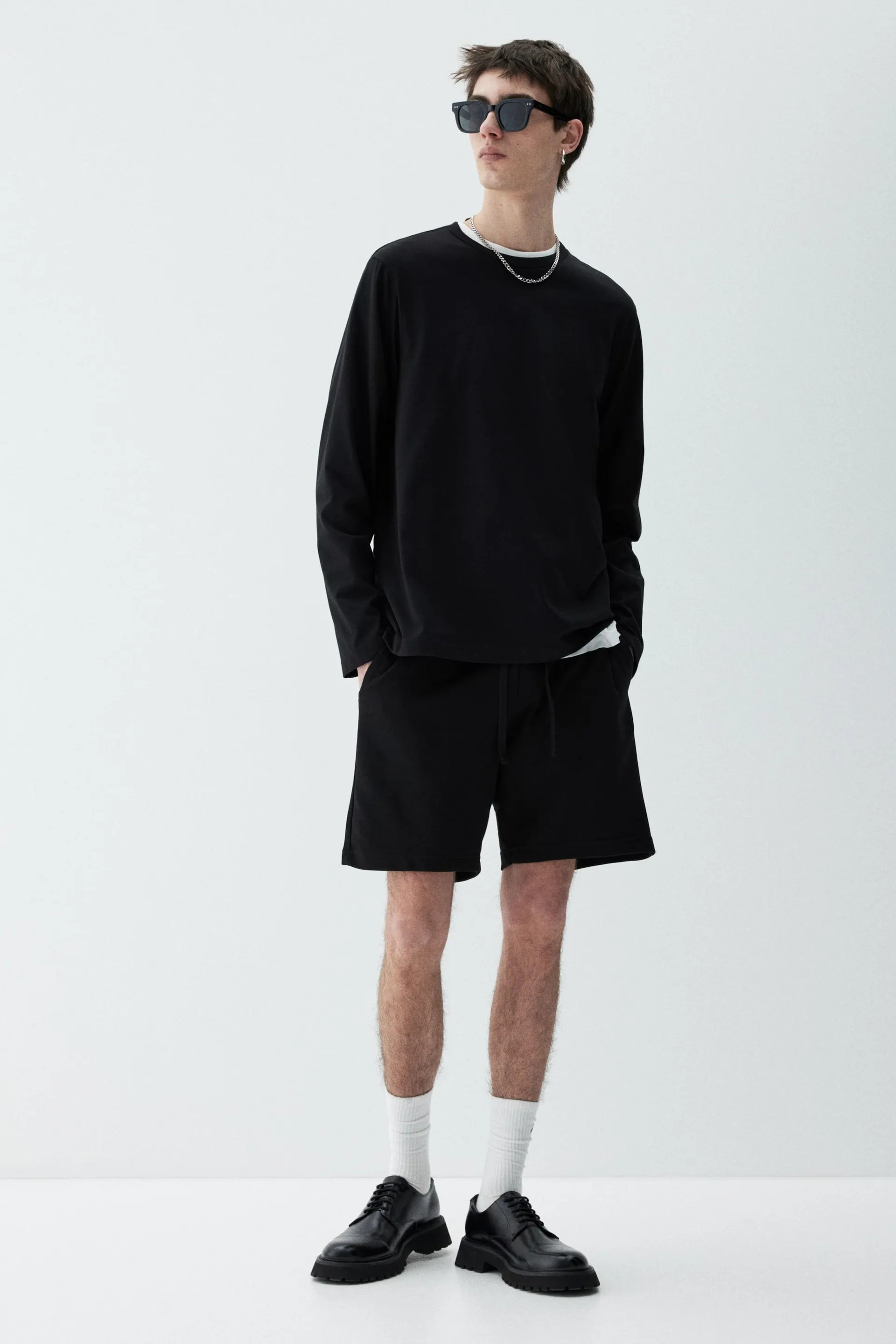 Short Coupe Classique en molleton