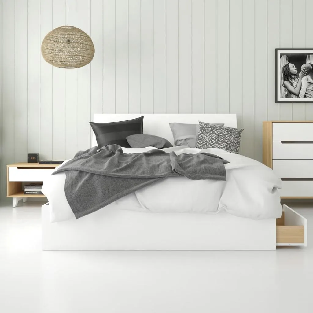 Mobilier de chambre à coucher Grand lit 3 mcx