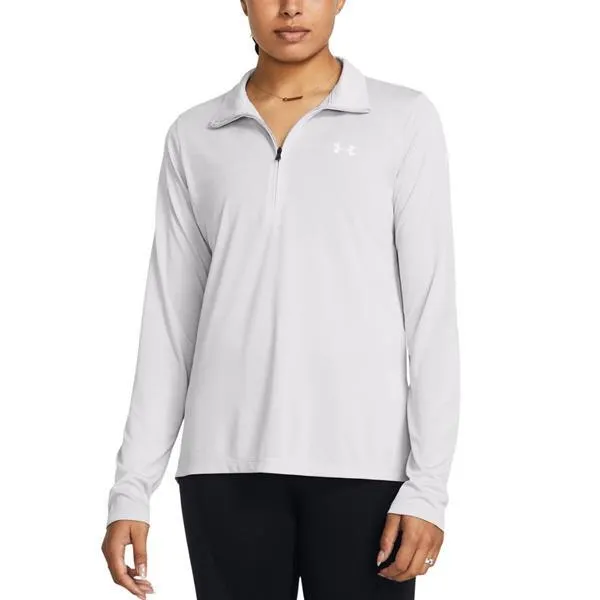 Chandail à manches longues à demi-glissière UA Tech Twist pour femme