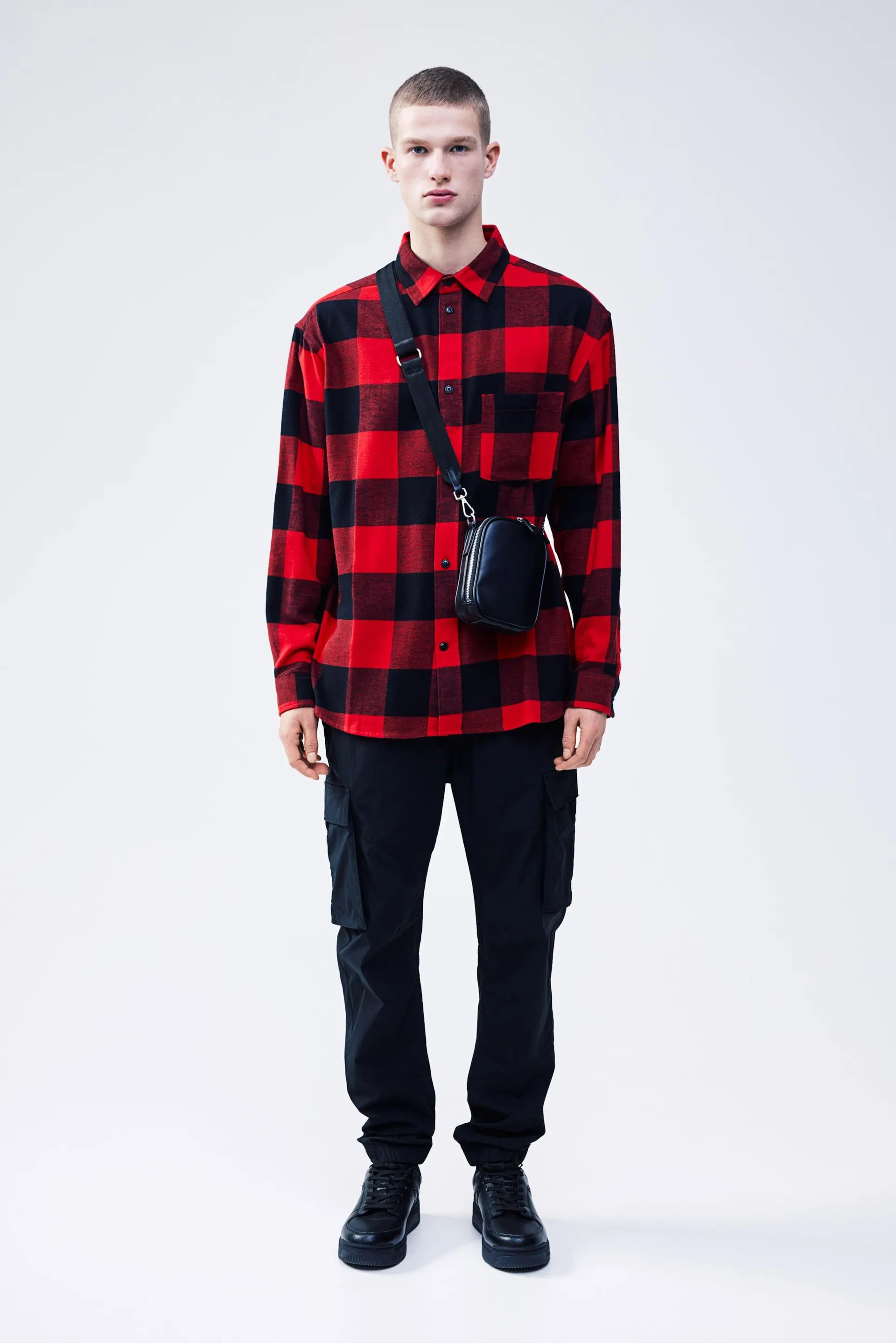 Chemise Coupe Décontractée en flanelle