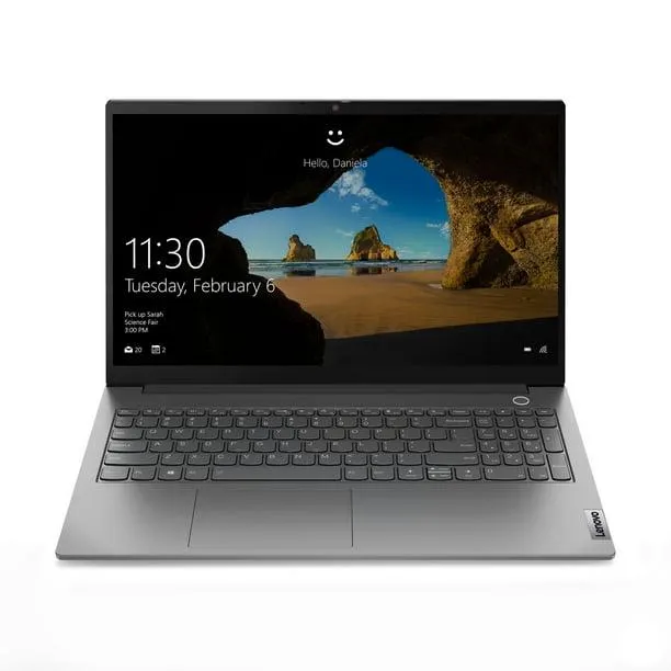 Lenovo ThinkBook 15 Gen 2 Intel Portable, 15.6 Pouces FHD IPS Bord Étroit, 11e Génération Intel Core i5-1135G7, 8 Go, 256 Go