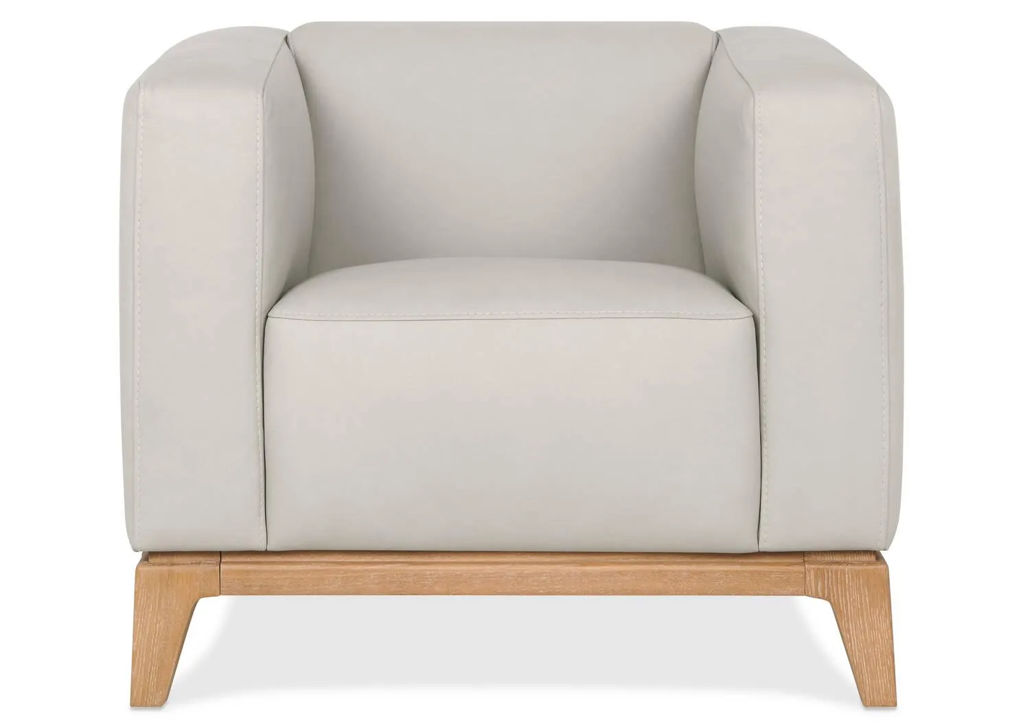 Fauteuil en cuir Cowan