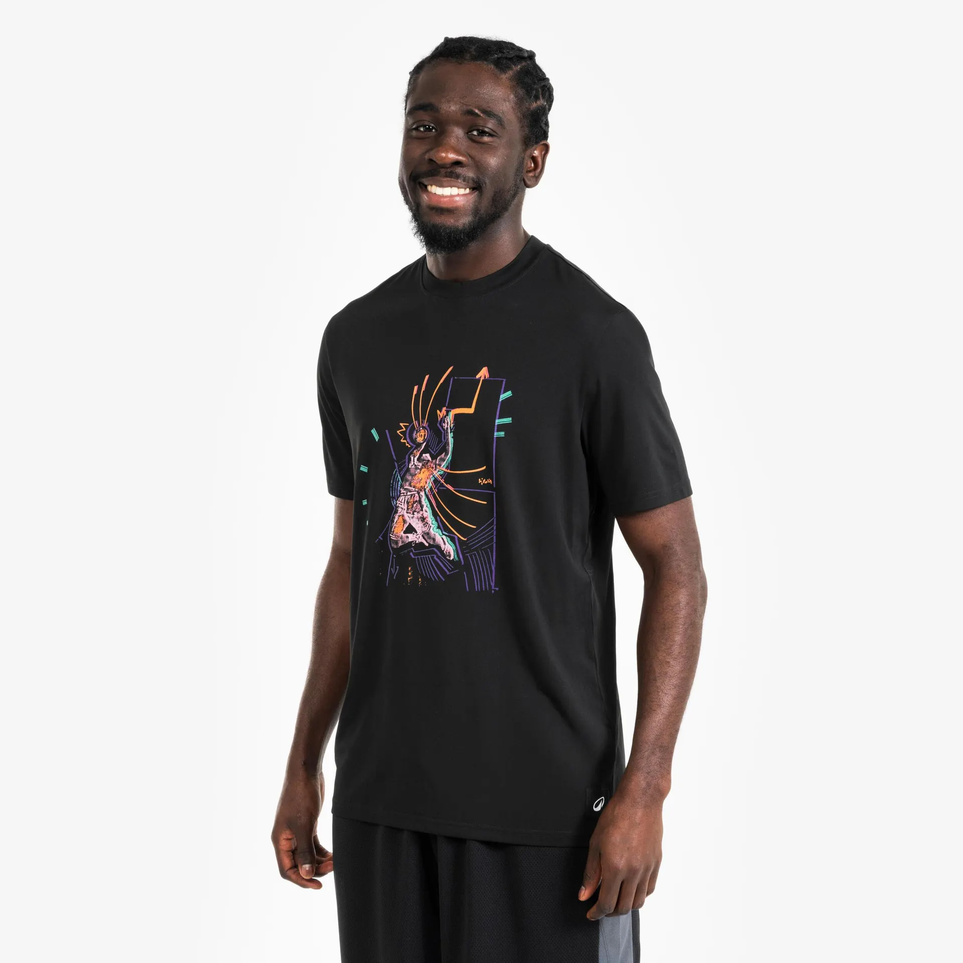T-shirt de basketball, TS 500 Fast