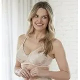 Bestform 9706222 Soutien-gorge sans fil en jacquard floral avec bonnets légèrement doublés