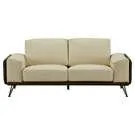 Causeuse Deneb en cuir véritable