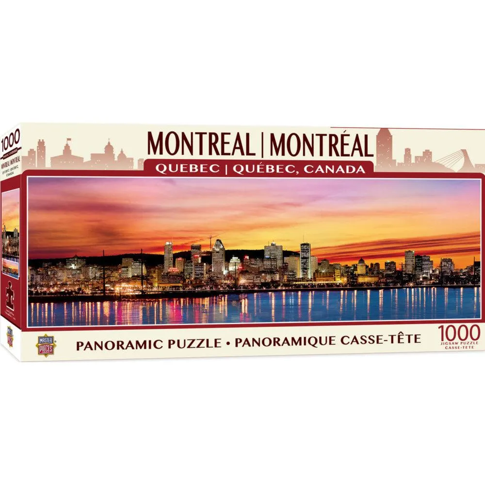 Masterpieces Puzzle Company - Blakeway Panoramas Montreal casse-tête de 1,000 pièces panoramique