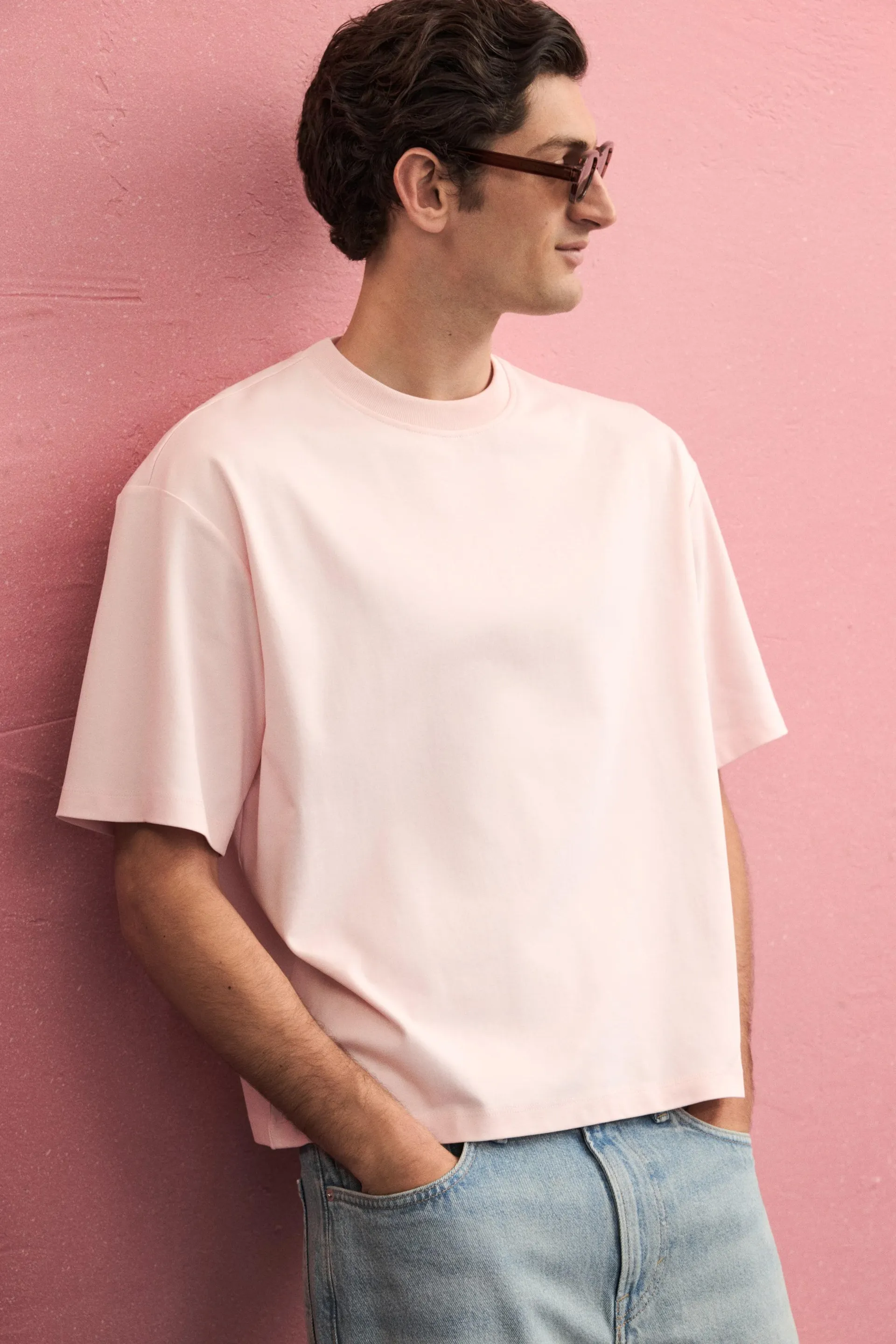 T-shirt carré ample