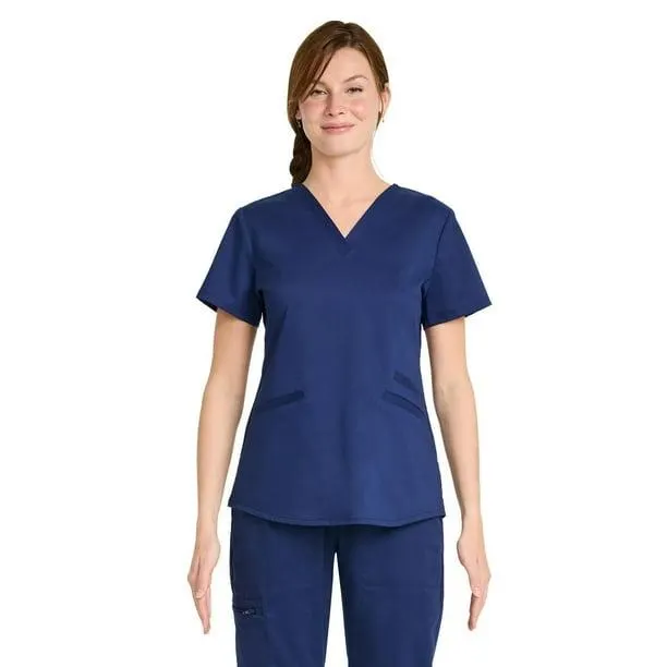 Scrubstar Women's Ultimate Stretch V-Neck Scrub Top WC854A