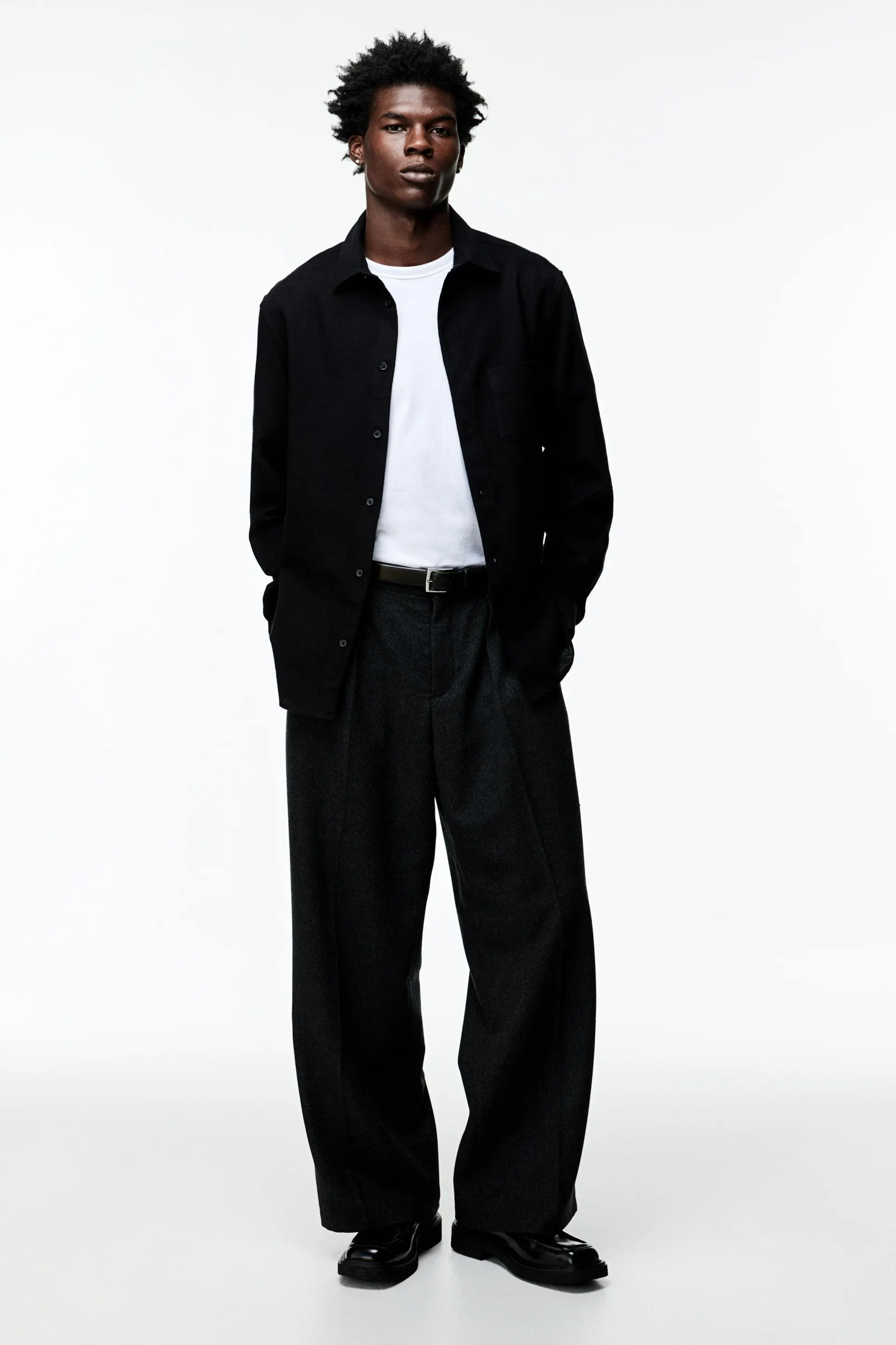 Chemise Coupe Classique en flanelle