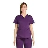 Scrubstar Women's Ultimate Stretch V-Neck Scrub Top WC854A