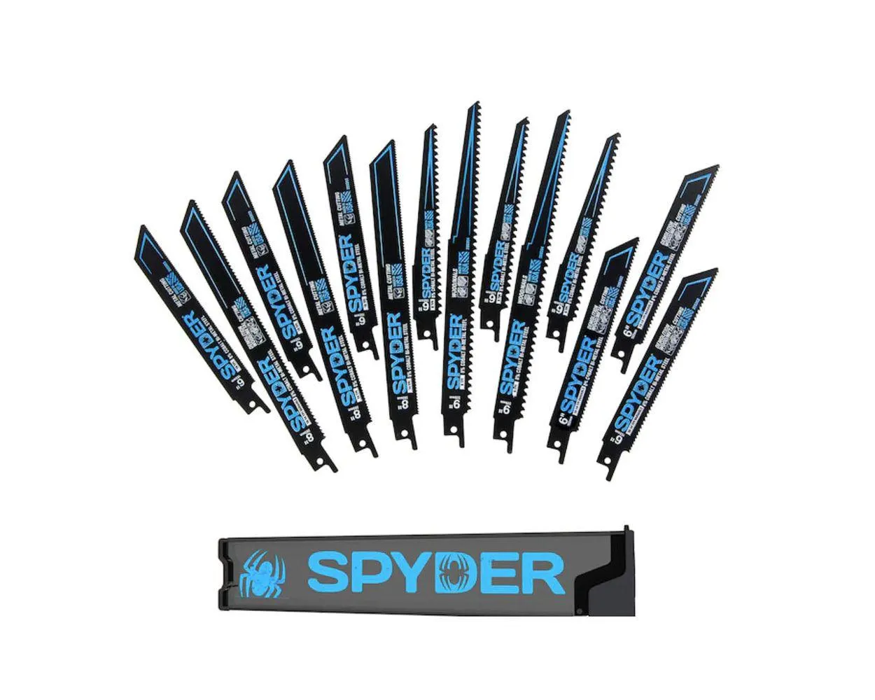 Ensemble de 14 lames pour scie alternative Spyder