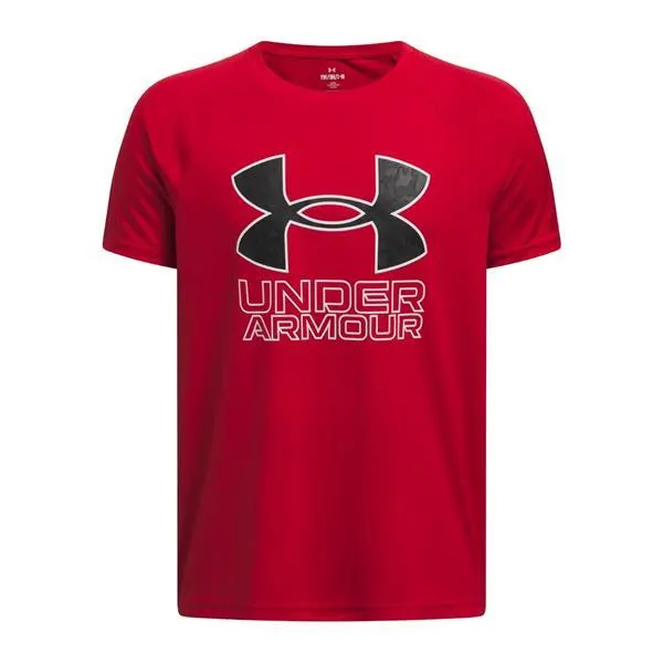 T-shirt à imprimé UA Tech Hybrid pour enfant