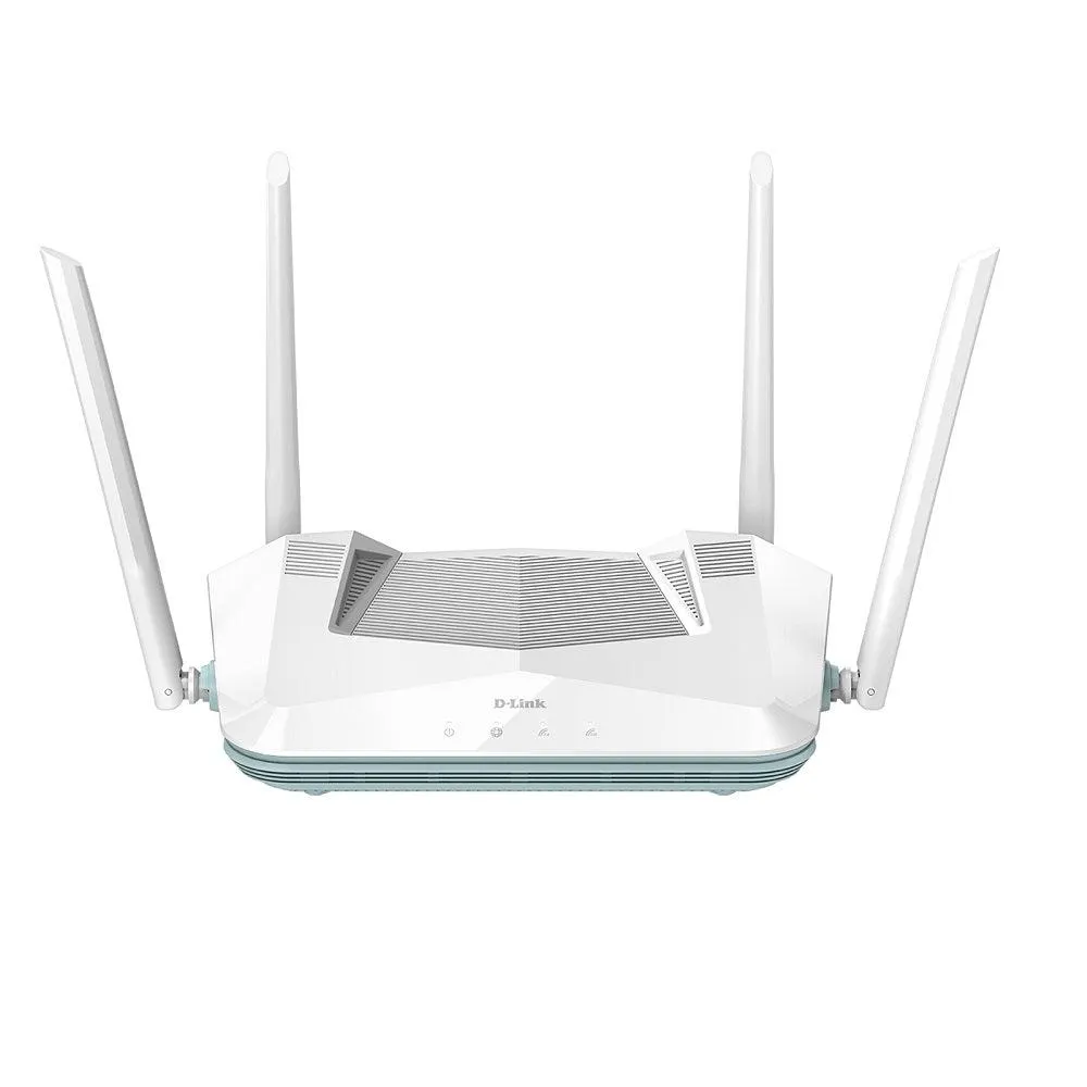 D-Link - AX3200 Eagle Pro AI Routeur intelligent Wi-Fi 6 - Blanc