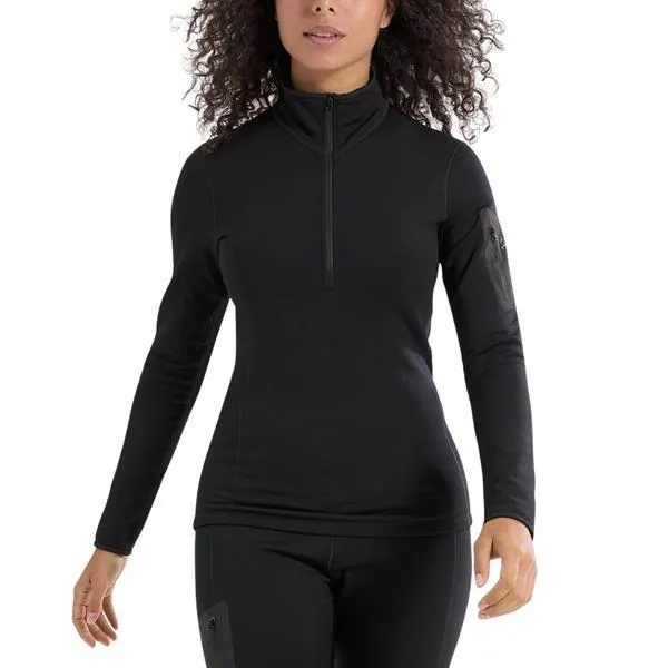 Sous-couche Kyanite avec col à glissière pour femme