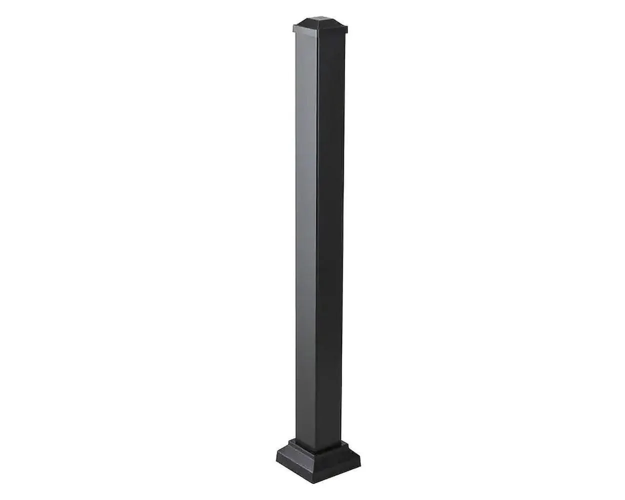 Poteau aluminium 3''x3''x48'' noir, Timbertech