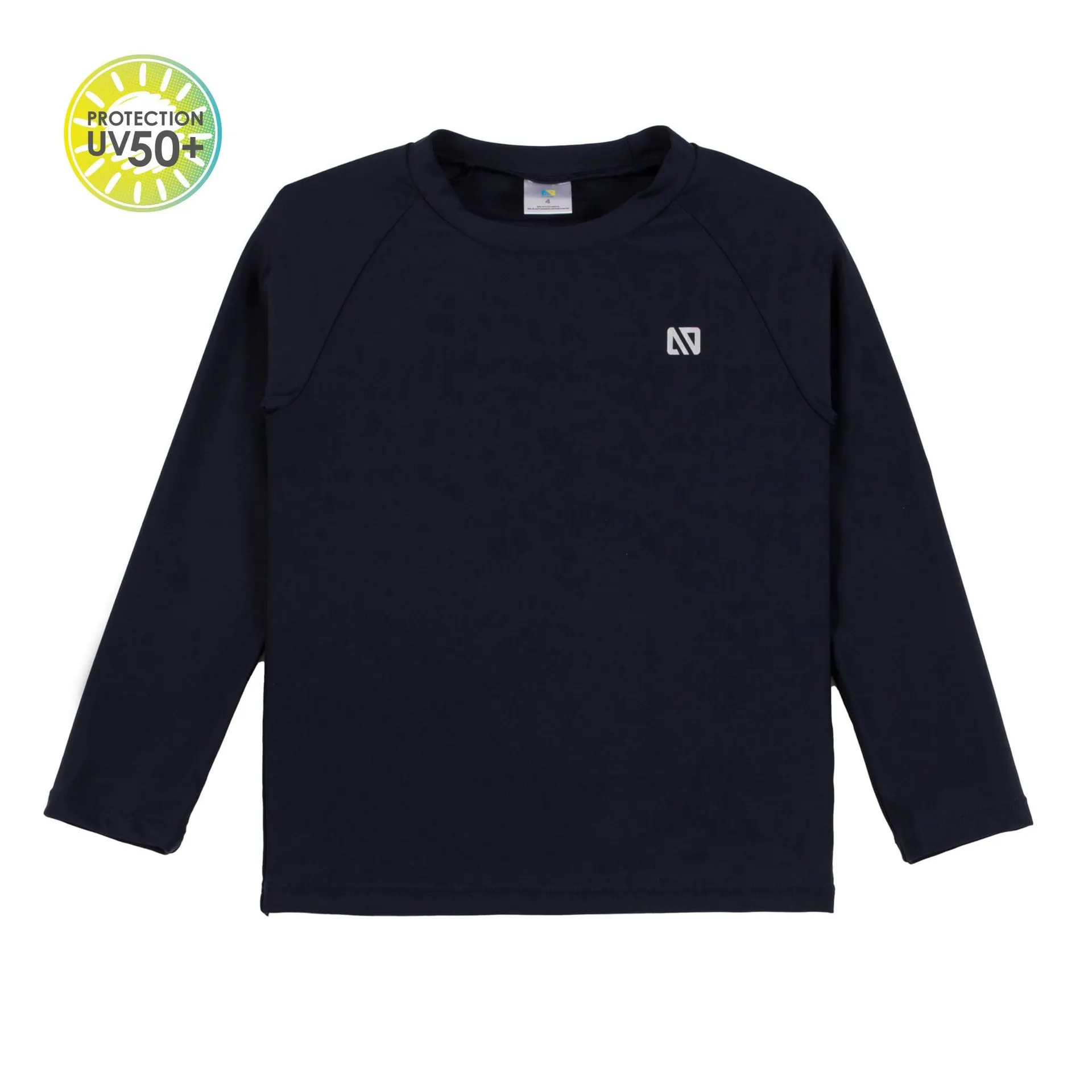 Solid Long Sleeves UV Rashguard 12-24m