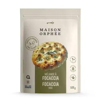 Mélange focaccia aux grains germés