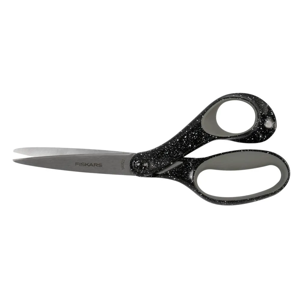 Fiskars - Ciseaux de 20 cm pour ados avec points de contact SoftGripMD - Noir