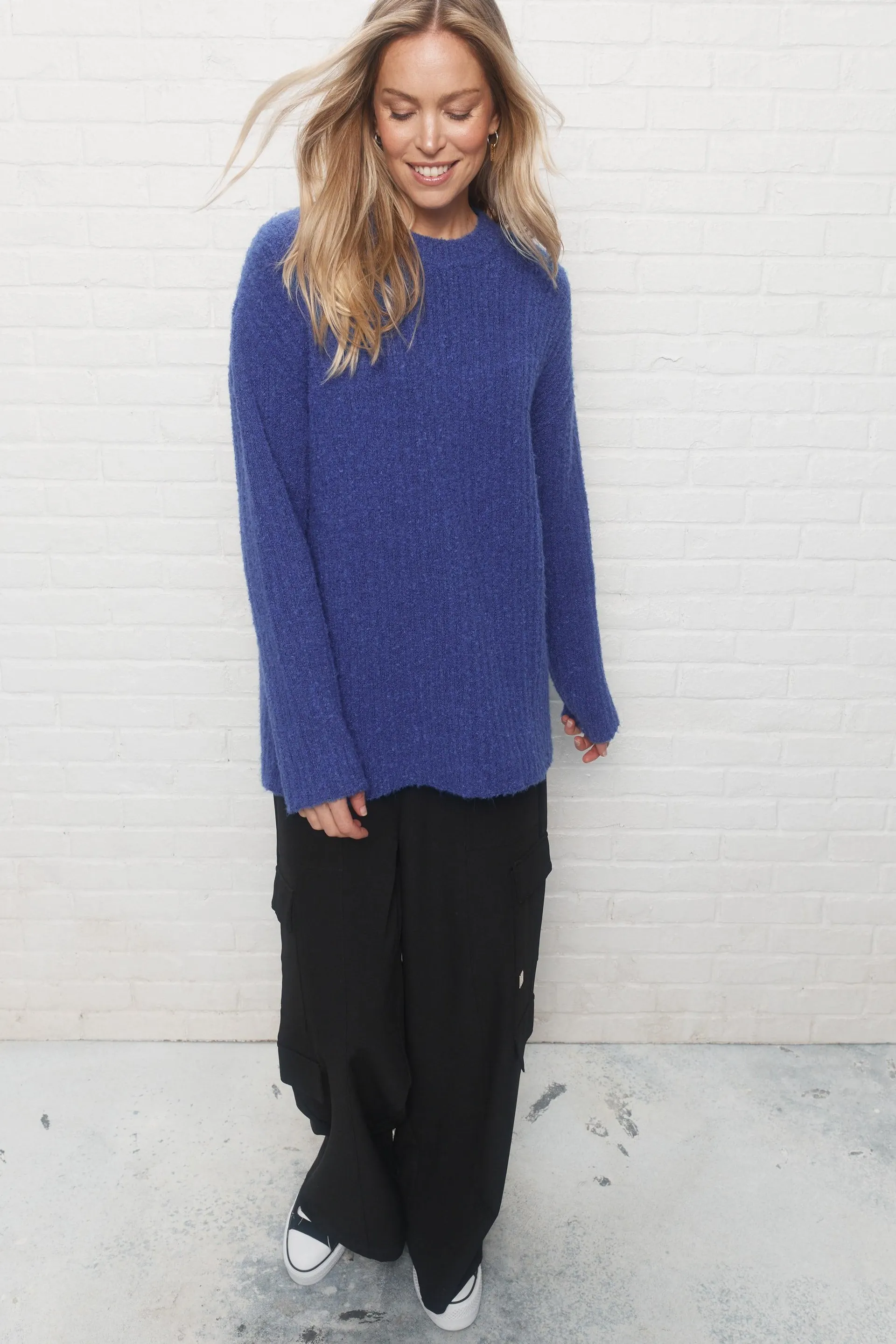 Ezra | Chandail bleu