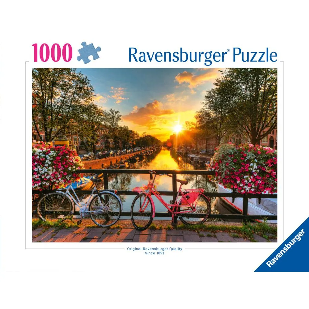 Ravensburger - Puzzle grand format - Vues de villas européennes - 750 pièces