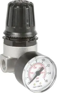 1/4 in. Air Pressure Regulator with Gauge