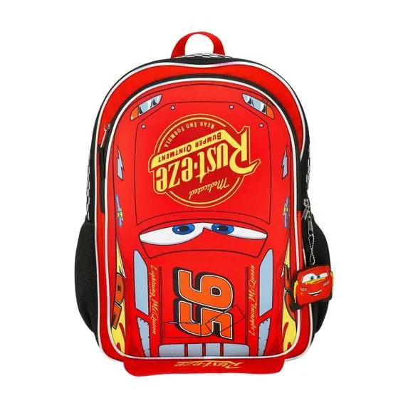 Disney Cars Lightning McQueen 17" Kids Backpack, Red