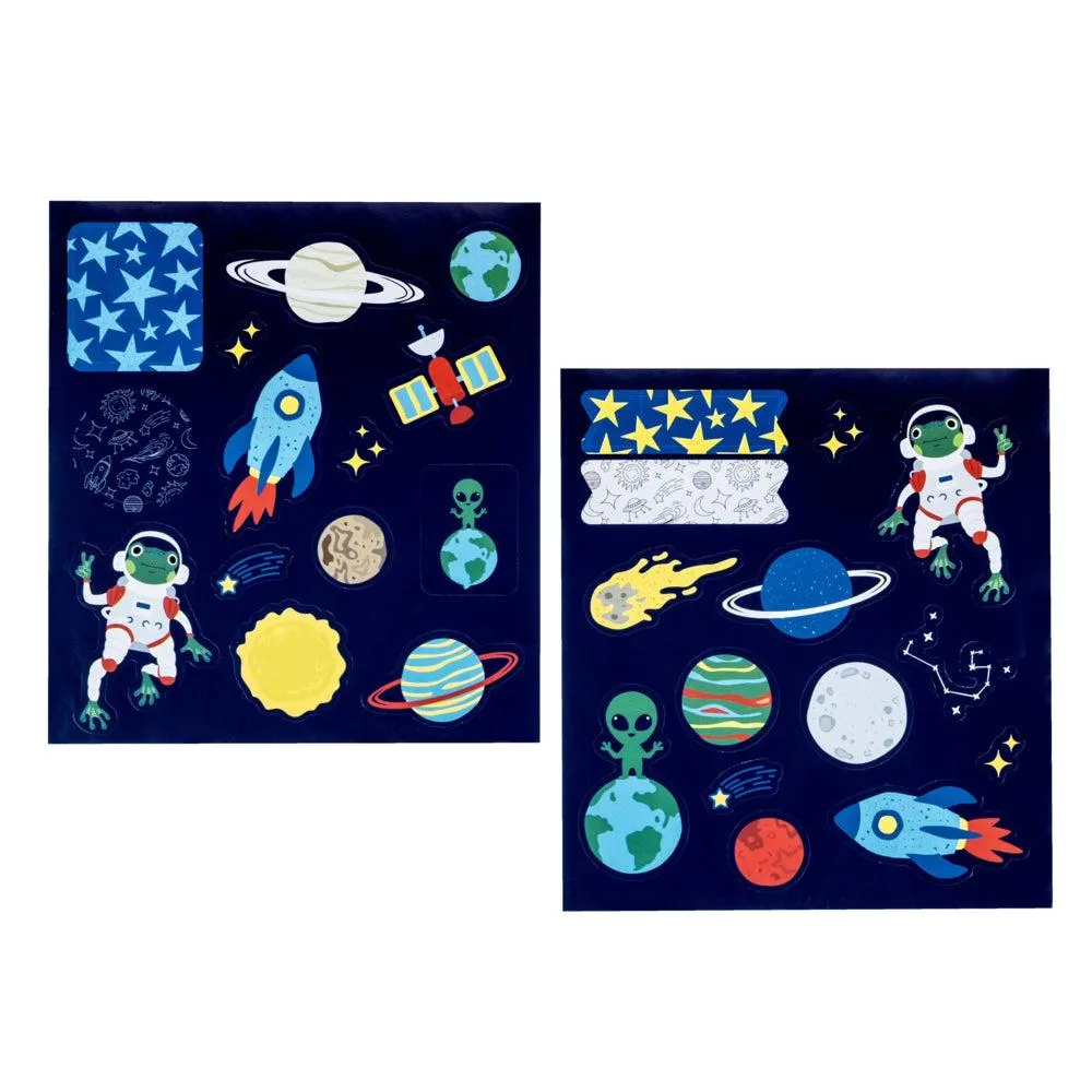 Pep Rally - Feuilles d’autocollants - Voyage cosmique