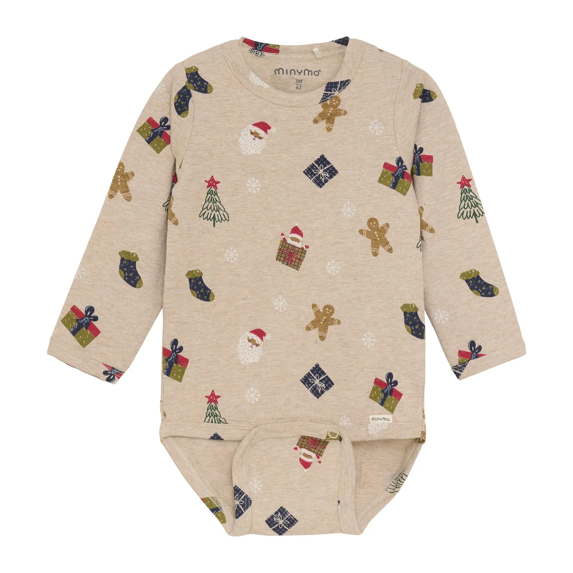 Christmas Aop Bodysuit 6-24m