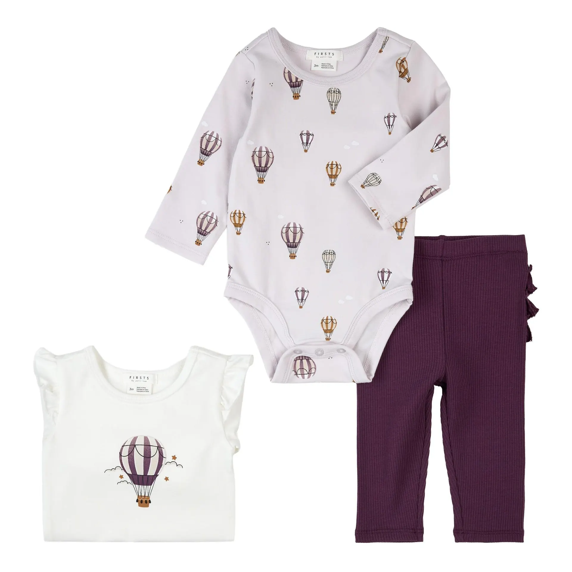 Hot Balloon 3 Piece Set 3-24m