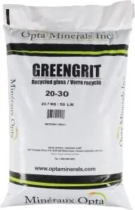 Greengrit Crushed Glass Blasting Abrasive