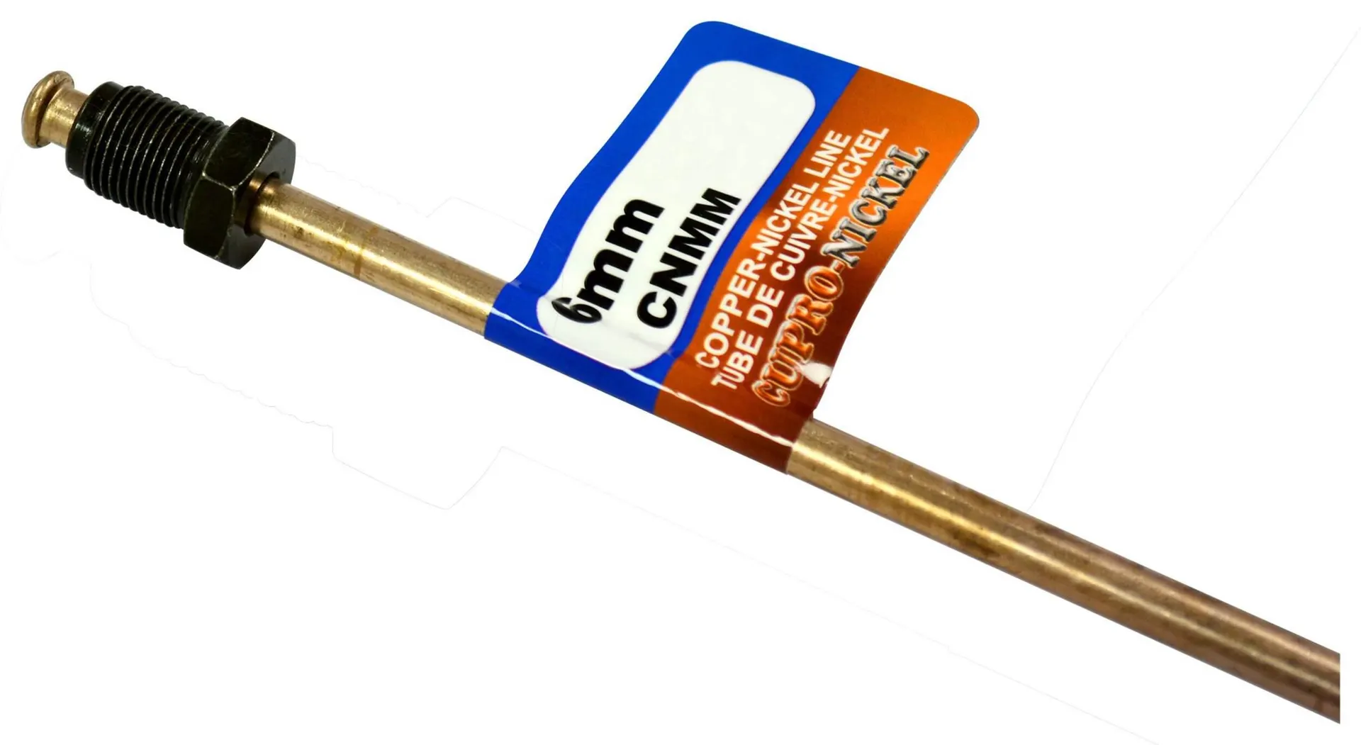 Conduite frein cuivre nickel H. Paulin CNMM340, 6 mm x 40 po