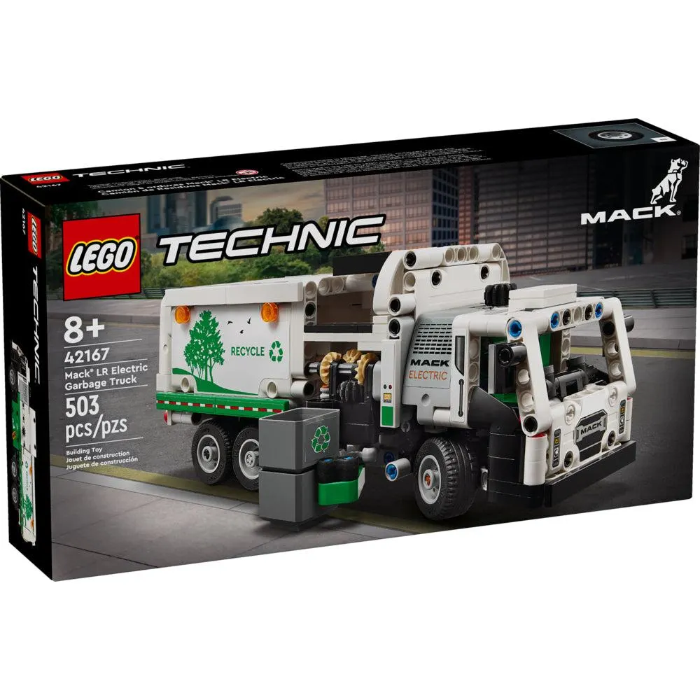 LEGO - Le camion poubelle électrique Technic Mack LR - 503 Pièces