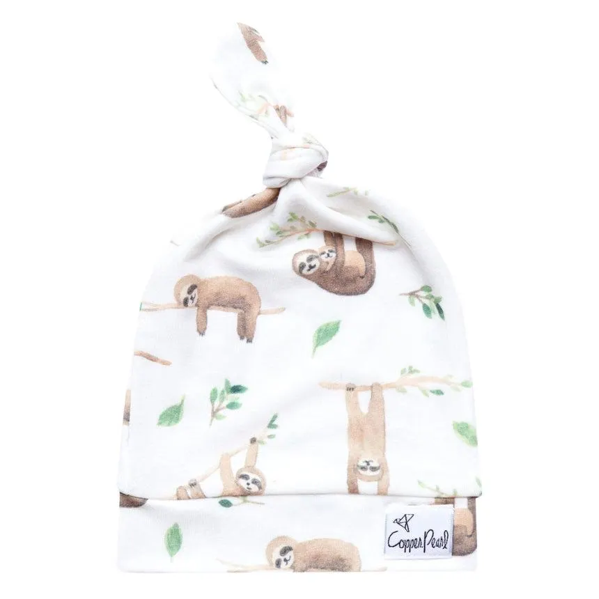 Top Knot Hat 0-4m - Noah