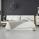 Mobilier de chambre à coucher Scandi - Grand lit