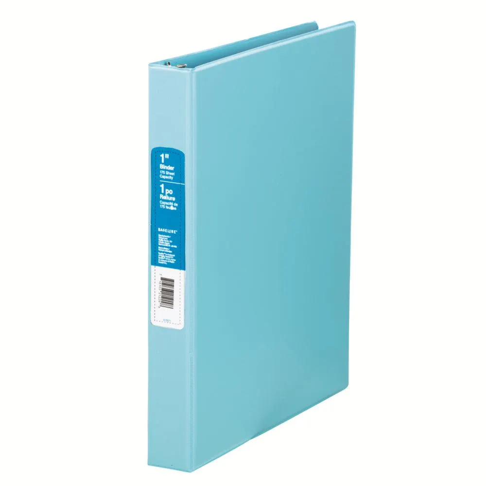 Staples - Reliure économique - 1 po - bleu ciel
