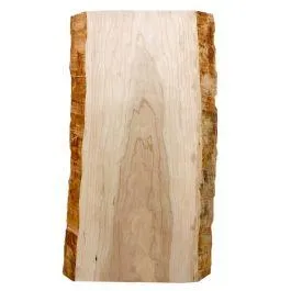Planche de service en cerIsier "live edge" - 14" à 18"