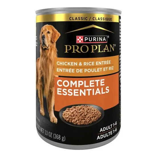 Entrée de poulet et riz formule classique « Complete Essentials » pour chiens adultes, 368 g