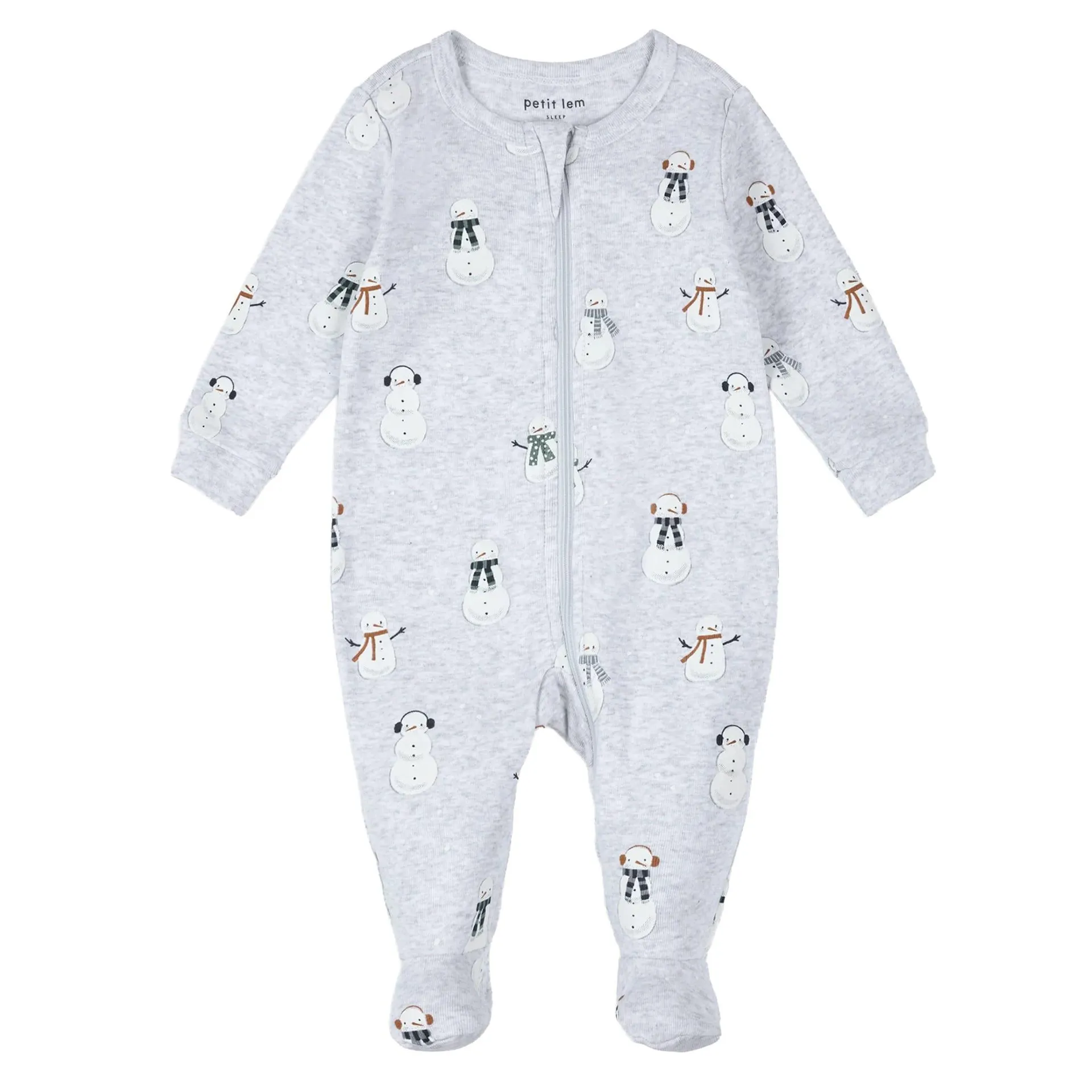 Snowmen Pajamas 0-24m