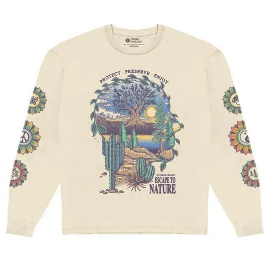 Unisex Nature in Mind Pocket T-Shirt