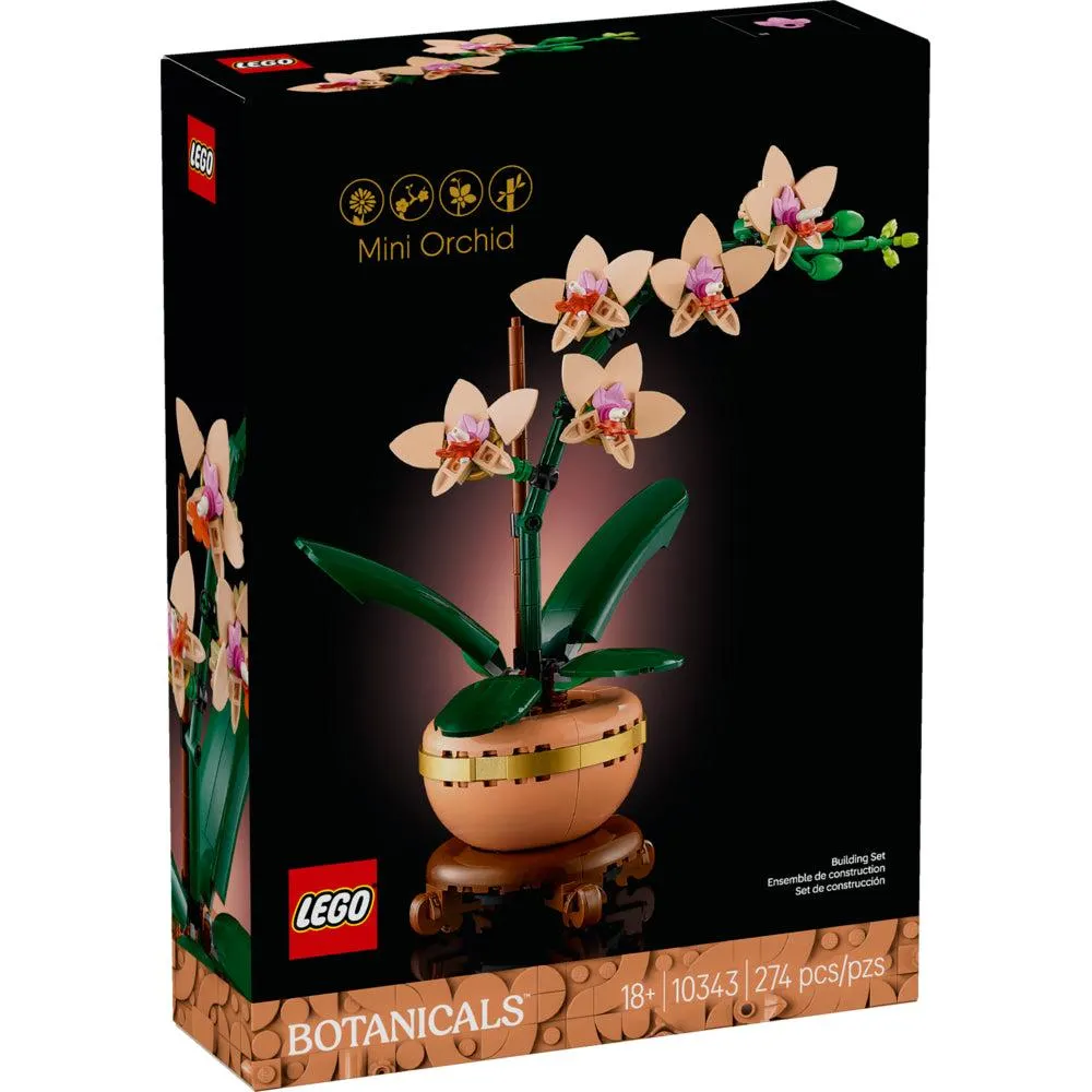 LEGO - Botanicals 2025 Mini Orchidée - 274 pièces