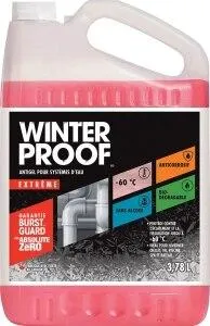 RV Waterline Antifreeze