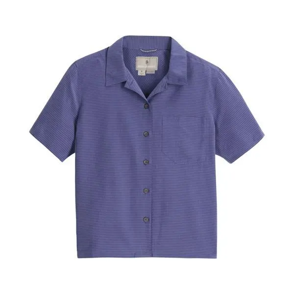 Chemise à manches courtes Desert Pucker pour femme