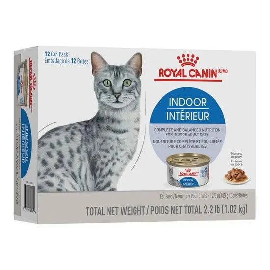 Nourriture humide avec émincés en sauce pour chats d'intérieur adultes