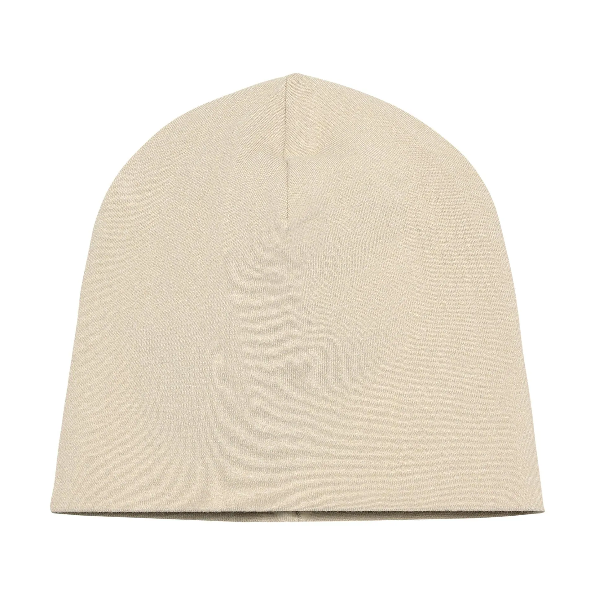 Solid Cotton Beanie 9-12m
