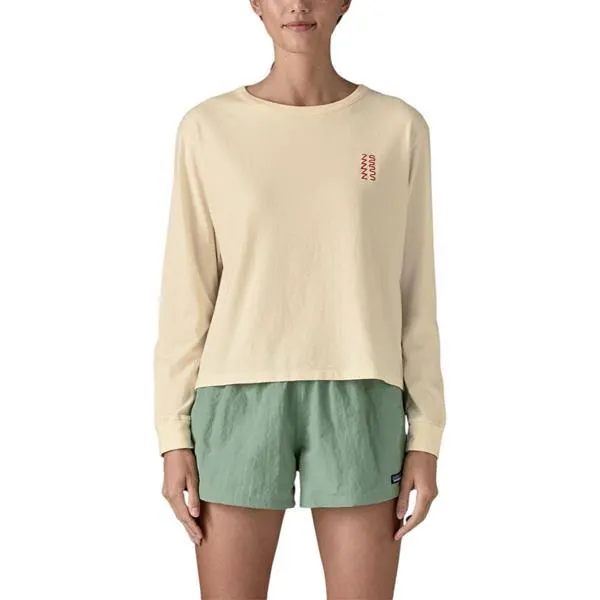 Chandail bio à manches longues Driftways Easy-Cut pour femme