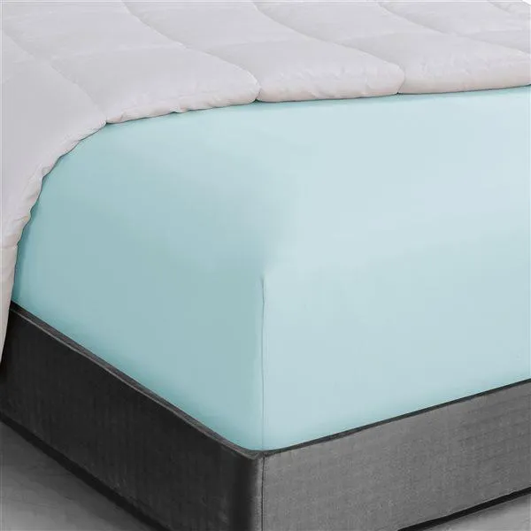 Drap-housse en microfibre aigue-marine de Swift Home pour très grand lit
