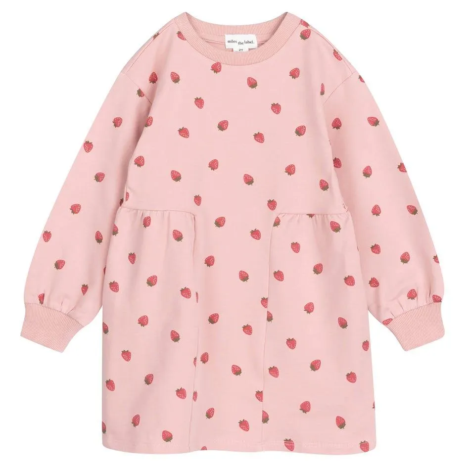 Strawberry print Dress 12-24m